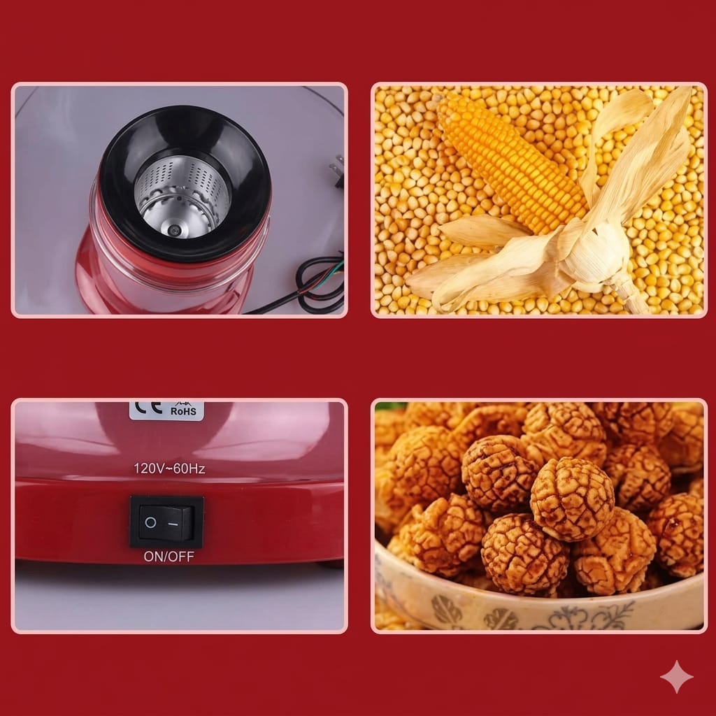 Oil Free Popcorn Maker © Ⓢ