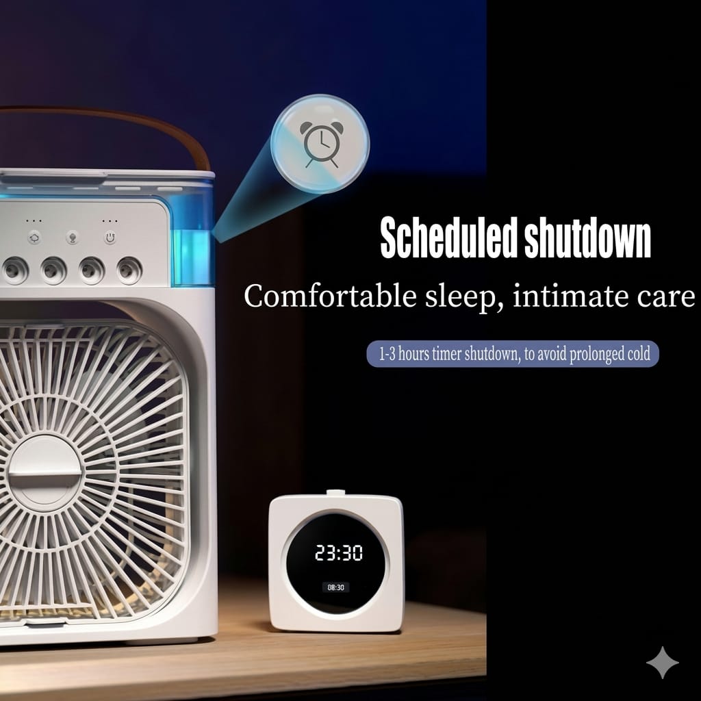 Cooling Fan With Ice