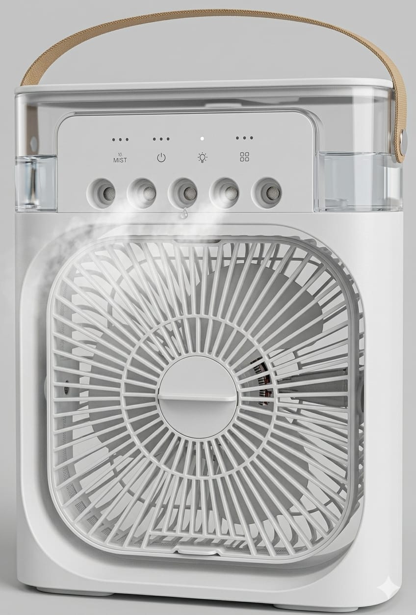 Cooling Fan With Ice