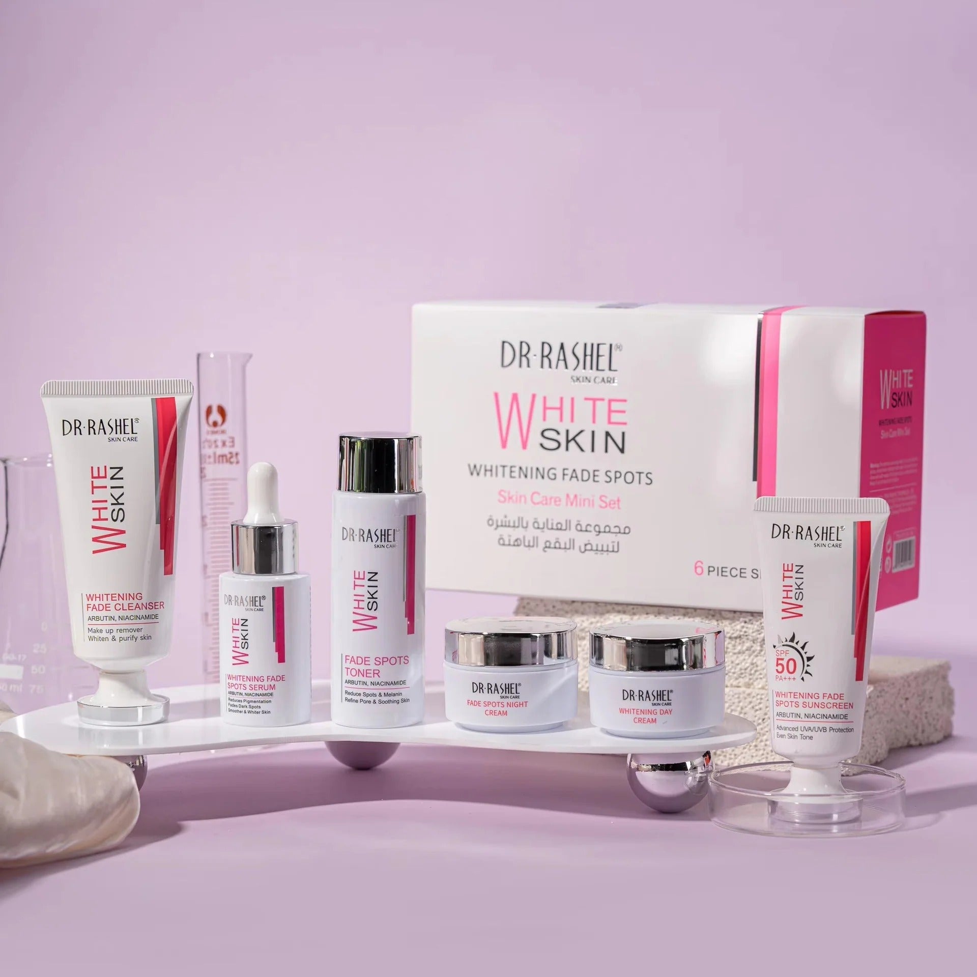 Dr. Rashel - Whitening Fade Spots Skin Care Mini Set